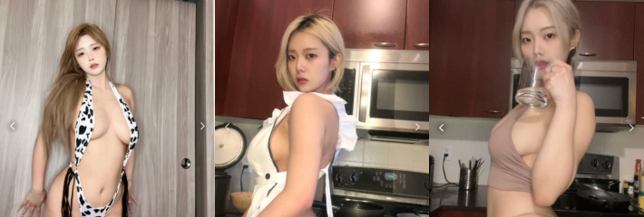 多肉小野猫真实身份曝光！高颜值女神私下拍出情趣套装大尺度视频泄密！