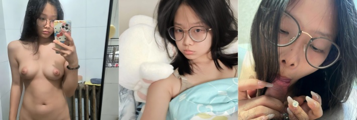 贵阳眼镜妹 罗依玲 自慰性爱视频合集泄密 清纯少女上床秒变骚母狗！