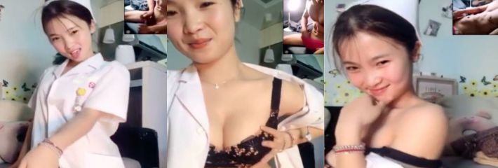 已婚女护士出轨病人两人沦为奸夫淫妇 骚逼两字写在了脸上极其欠操！
