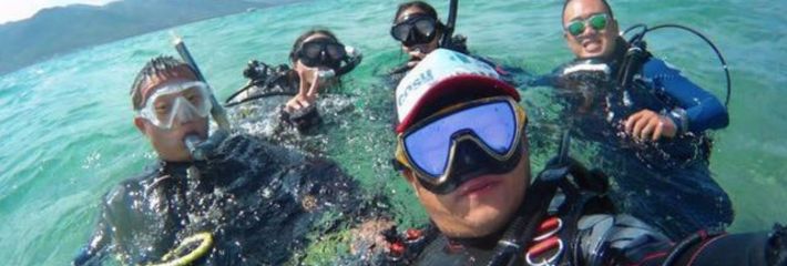 震惊！三亚海底潜水时突然被教练摘下面罩推销拍照！