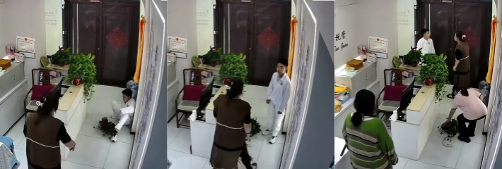 辽宁本溪市 笔尖托管中心 校长王伟娜辱骂殴打十岁学生 店内监控视频曝光