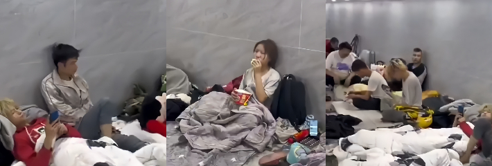 广东东莞桥洞挤满20多岁年轻人 宁愿睡地板也不进厂打工