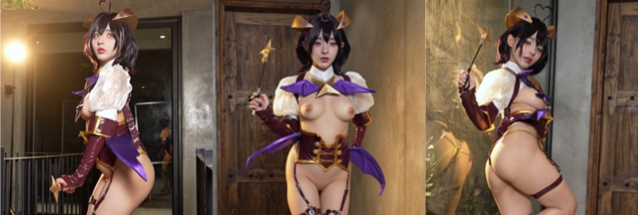 OF顶级网黄COS福利姬 yuumeilyn 憧憬成为魔法少女柊舞缇娜 新作流出