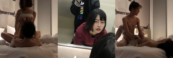 极品反差短发妹 与男友性爱私拍流出 全程高潮不止 小母狗满脸享受