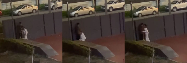 带家人们领略一下三秒急速野战的小情侣 年轻人太虚三秒钟就毕业还学人公园打野战？！