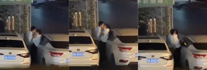 江苏宿迁狗男女户外摸奶扣逼 偷拍者比当事人还激动！