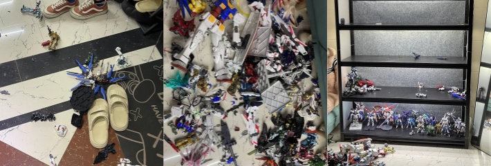 又是恐婚的一天 男子不给老婆买LV 模型全被老婆砸烂 模型佬心碎一地 婚姻到底给男人带来了什么？