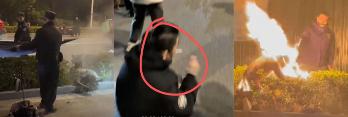 已屏蔽资源速看 扬州双塘路喷壶烧人惨案 货车司机当街浇汽油将男小三活活烧成焦炭