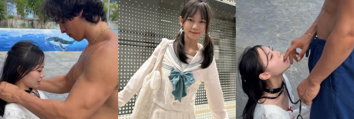 刚成年中国女孩 umi 被肌肉男优 Gattouz0 强势拿下 连续内射干到白浆四溢