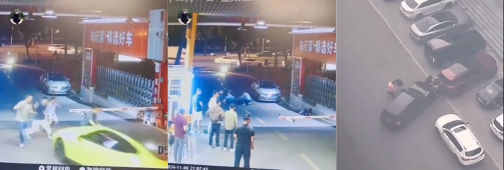 现在这个社会还有人在赌对方不敢撞！拿自己的命去赌，司机也不是吃素的，一脚油门就让你长长记性！