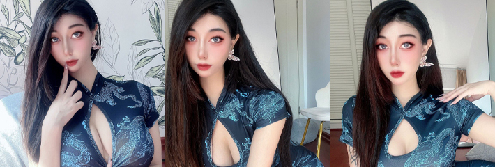 抖音网红御姐 小猫咪ck 维密圈资源泄露 新旗袍极致挑逗 私密互动撩拨神经！