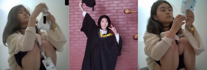 天津大学轻工学院学霸妹子 刘硕 厕所放尿被偷拍视频流出 尿液喷射超诱惑！