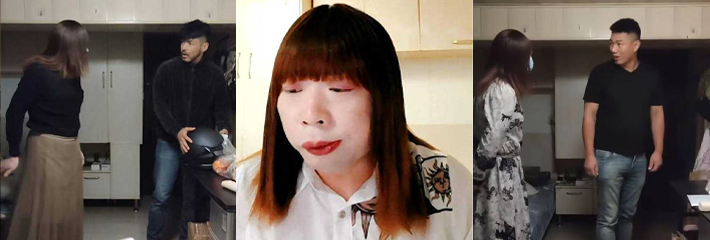 南京59岁大爷 阿红 男扮女装 在网上专约年轻直男肛交 3年偷拍1000部视频！