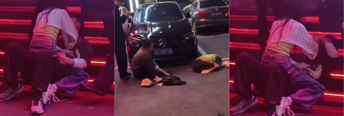 高颜值小情侣醉酒后 疑似出轨大吵 女方矢口否认床头风波升级