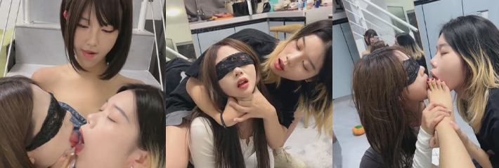 短发女王再次一次性调教两个绝美小母狗 两个母狗激情舌吻 互相舔脚羞辱太刺激了!