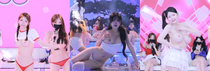 韩国BJ脱衣舞女团 Jinricp 第七季第8集 体能赛裸舞大乱斗