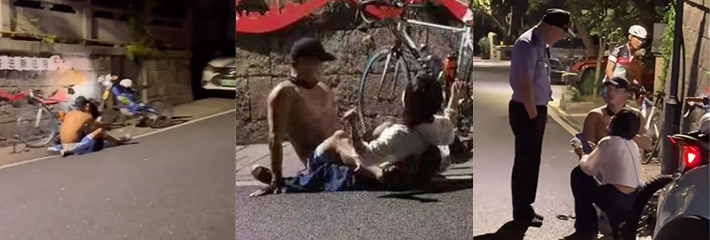 西湖龙井骑行道内曝出大瓜 骑行圈内已敢在大道上进行大尺度直播！