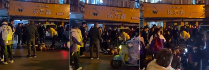 网传柳州十五中一学生下晚自习在学校门口把自己老豆给捅死了 柳州十五中弑父事件！