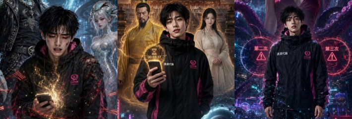 AI成人短剧 滴滴代操 李枸日为续命疯狂戴绿帽 穿越后爆操多位美女