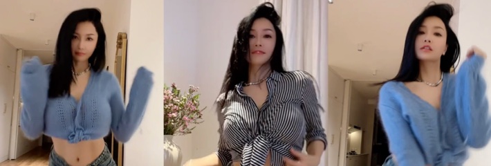 抖音网红 健身姑娘于小爱 直播间热舞录屏流出 尺度拉满看得人直咽口水 用户求瓜