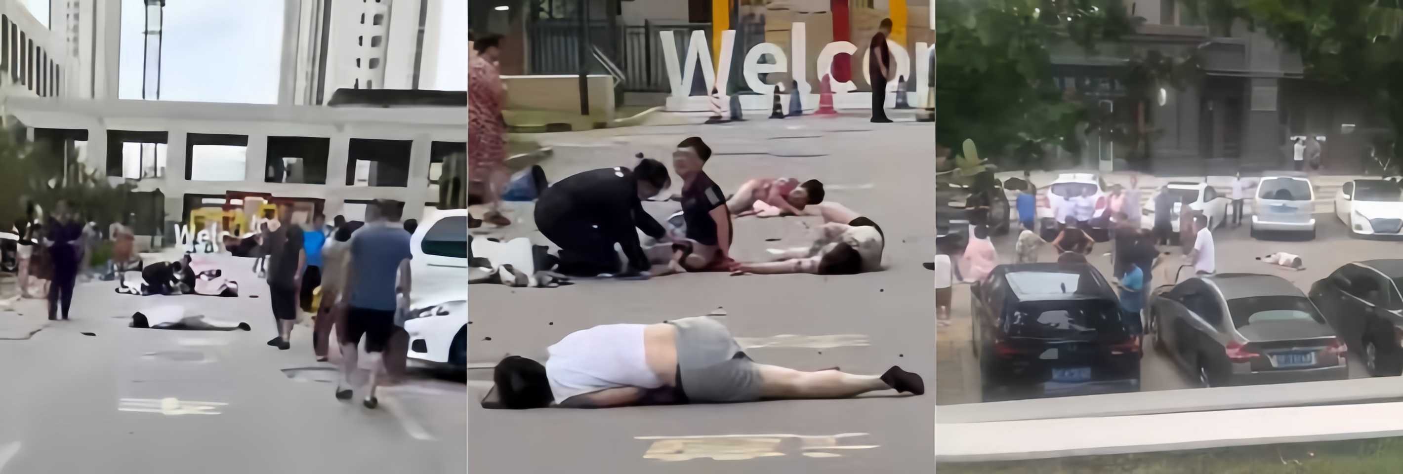 女子驾驶理想汽车油门当刹车酿造惨案 崖头九龙城自在香滨车祸三死两伤 现场混乱触目惊心！