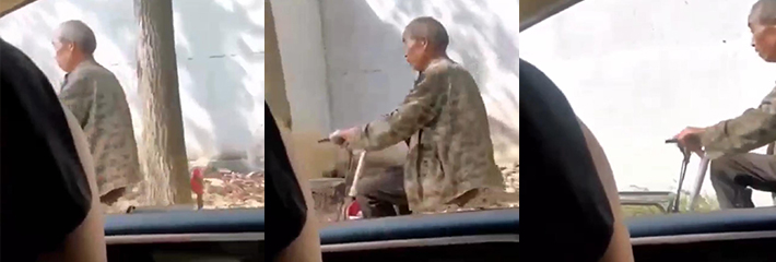 淫骚母狗车上对着路人玩露出 路上的大爷见状激动的不行差点出车祸！