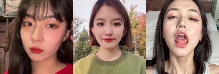 做过口腔检查吗？高颜值美少女给你展现深不见底的粉嫩口腔 这深喉一下不知道有多爽