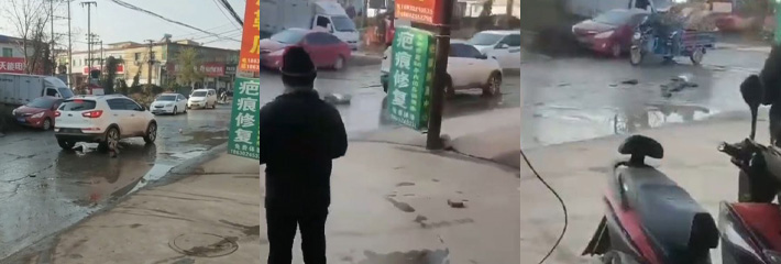 河北保定大王店发生一起汽车反复碾压行人的事件 疑似原配撞死小三 多大仇多大怨啊