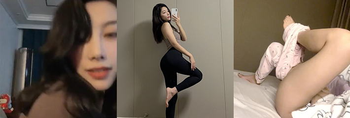 抖音12万粉网红 一只懒桃 高颜值御姐细腰翘臀完美身材 粉丝订制擦边视频！