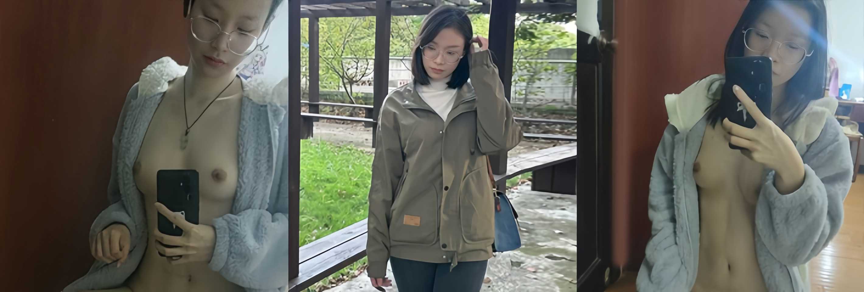独家爆料 南京交通职业技术学院 周婉琳 三好学生变身喜欢露出的极品母狗