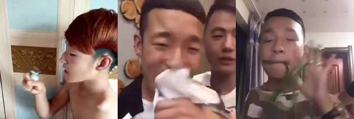 吃饭慎入 快手远古视频 胜哥早期大型吃播合集 只要看到的不管死活 通通入嘴！