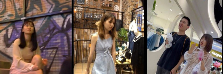 偷拍大神跟踪美女小姐姐 牛仔连衣裙下白色蕾丝内裤暴露 裙底春光撩人心弦！