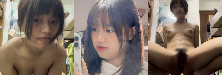 刚满18岁的高中生可爱妹子 李宥瑄 被网路大神调教并自拍 全裸开高叉自慰给大神看结果惨遭泄密！