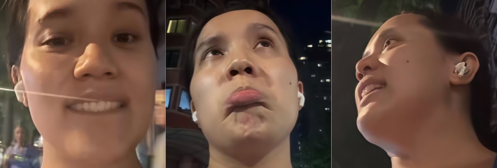 上海女网红街头阻击路人 劝阻吸烟遭怒斥 疑似博取流量被官方禁言 过激行为引全网热议！