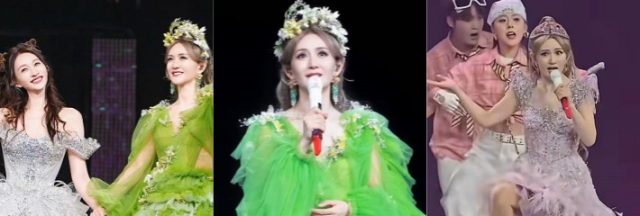 内地主持人 谢娜 演唱会全劣迹合集 油腻夫妻营业情怀翻车 网友直接翻脸不买账