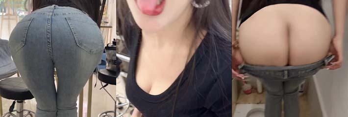海角社区 奶子即正义 美容店里强上翘臀老板娘 厕所后入极品蜜桃臀
