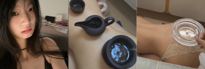 广州美术学院孙宁璐 竟然被调教成人体茶几 多功能烟灰缸 新型调教玩出新高度!