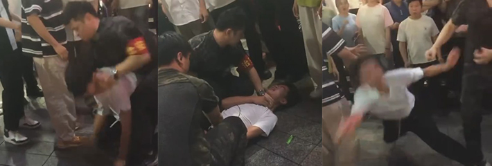 长沙玛格丽特酒吧 醉汉见人就打 喝点马尿都不知道自己是谁了!