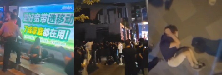 徐州苏宁广场爆冲突 俄罗斯老外嘴欠辱华 当场被精神小伙围殴