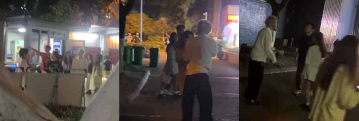 舔狗道心破碎！白衣男子追求女神无果 当场奔溃纠缠被喷的一文不值 真是舔狗专业户啊！