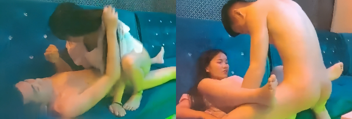 歌厅探花 商K包间里漂亮小姐姐陪唱陪喝 唱到兴起直接上演激情一条龙