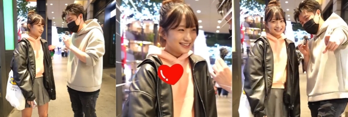妹子遇街头有奖挑战 打电话给男友说自己怀孕了 男友完美回答情商超过99%网友！