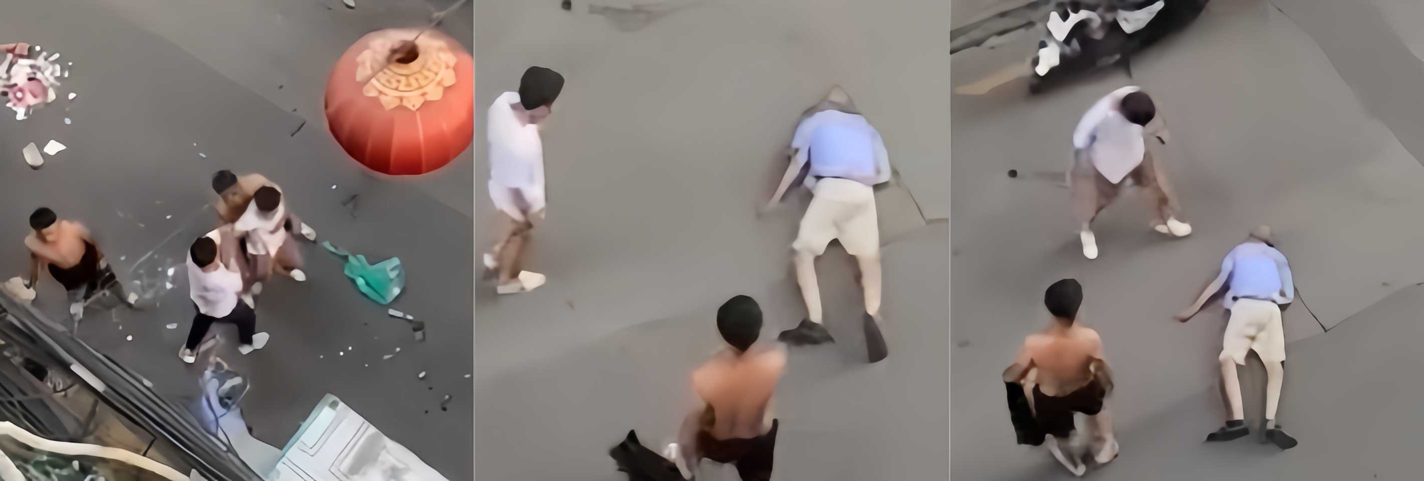 山西太原小店区许西 多名醉酒男子寻衅滋事斗殴致老人当场死亡事件!