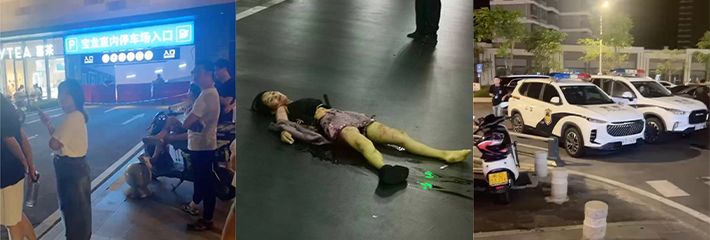 宝龙广场停车场内一初中生为买九号电动车将妈妈捅死 这儿子是白眼狼转世吧！