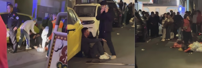 广州太和夜市惊魂夜 癌末狂徒血洗街头 丈夫抱娃逃生后舍命救妻 视频曝光太残忍！
