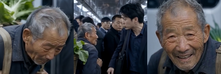 黑料正能量 重庆背篓专线温暖故事 地铁能容下公文包 也该容得下背篓