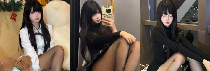 抖音网红嫩妹 嘉仪喵 黑丝美腿足交调教 堪称足控的终极福音！