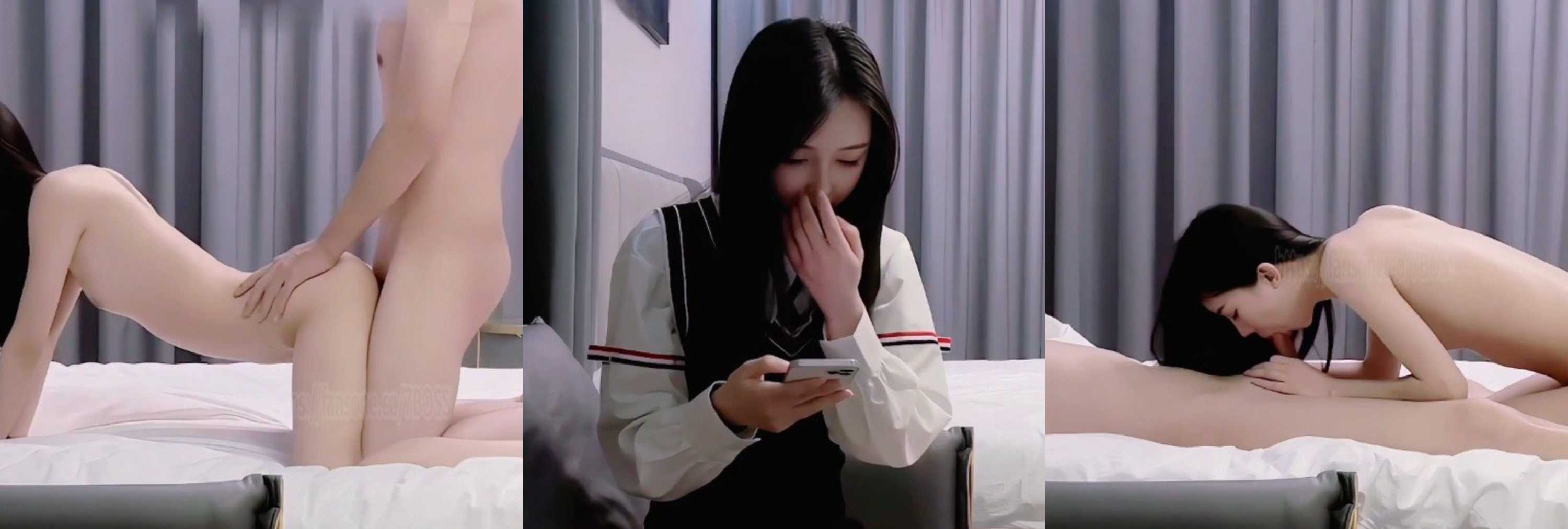 7BOSS探花 约炮甜美娇小嫩妹 极品炮架被大屌狂插 最终爽瘫在床