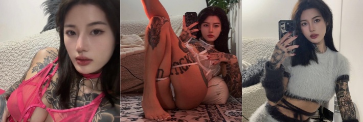 抖音网红刺青妹妹 阿诗 大奶蜂腰肥臀关键颜值还非常高 早期自慰及和男友性爱隐私视频被曝光流出！