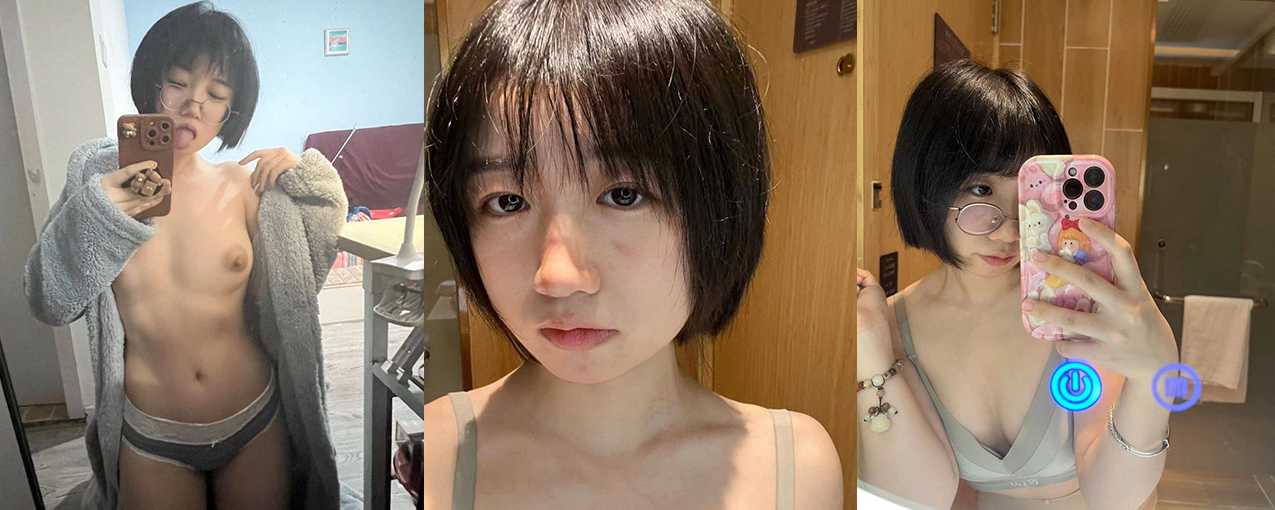 极品清纯高反差眼镜妹 看着清纯动人 实则风骚诱人 牙刷自慰 妥妥的骚货无疑！